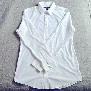 Mizzen + Main Leeward Men’s Formal Dress Shirt - size L / Trim / Tall